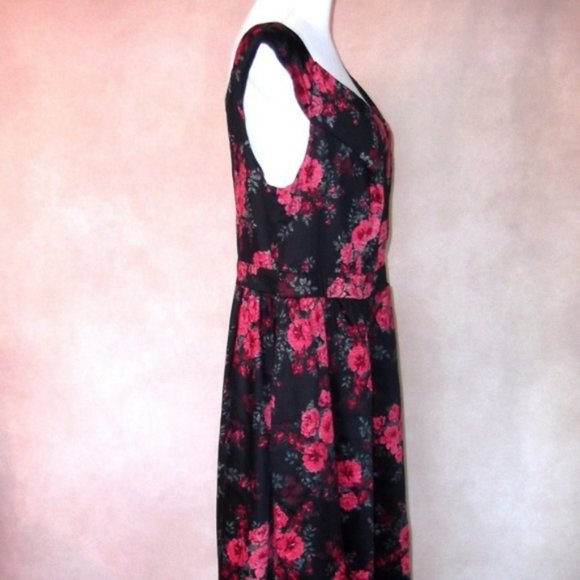 NWT Torrid Floral Off Shoulder Swing Dress Size 14 - Picture 5 of 6